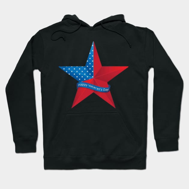 veterans day with american Hoodie by Top beautiful design